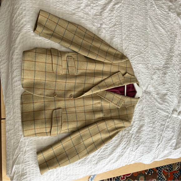 Mulberry Oversized Plaid Blazer - Picture 2 of 5